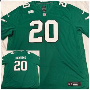 Nike Philadelphia Eagles Brian Dawkins Kelly Green Football Jersey